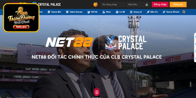 Thỏa Thuận Tài Trợ Giữa NET88 Và Crystal Palace: Lợi Ích Đôi Bên Và Tầm Nhìn Tương Lai